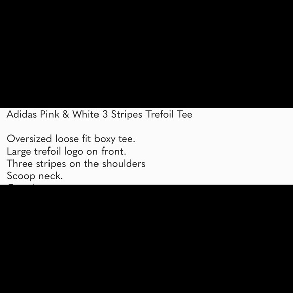 Kids large adidas pink trefoil with 3 stripe on arm - Picture 11 of 12